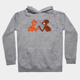 Pet Arm Wrestling Hoodie